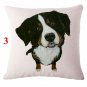 Cute Animals Pet Dog Pattern Cushion Cover For Sofa Home Decor Almofadas 45X45cm