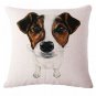 Cute Animals Pet Dog Pattern Cushion Cover For Sofa Home Decor Almofadas 45X45cm