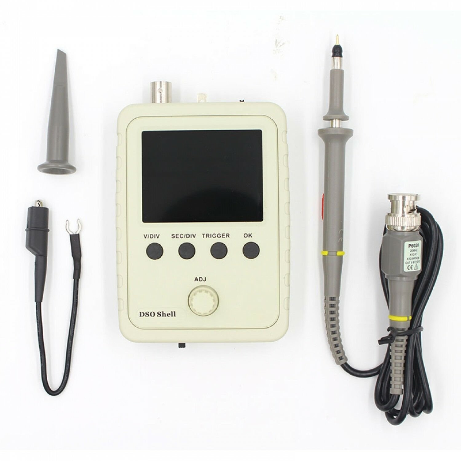 DSO Shell (DSO150) Oscilloscope Full Assembled With P6020 BNC Standard Probe New