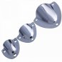 Boat Stainless Steel Clam Shell Midget Vent Hose Cable Cover Marine Yacht New