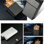 USB Rechargeable Electric Built-In Flame Less Lighter Cigarette Case Holder Box