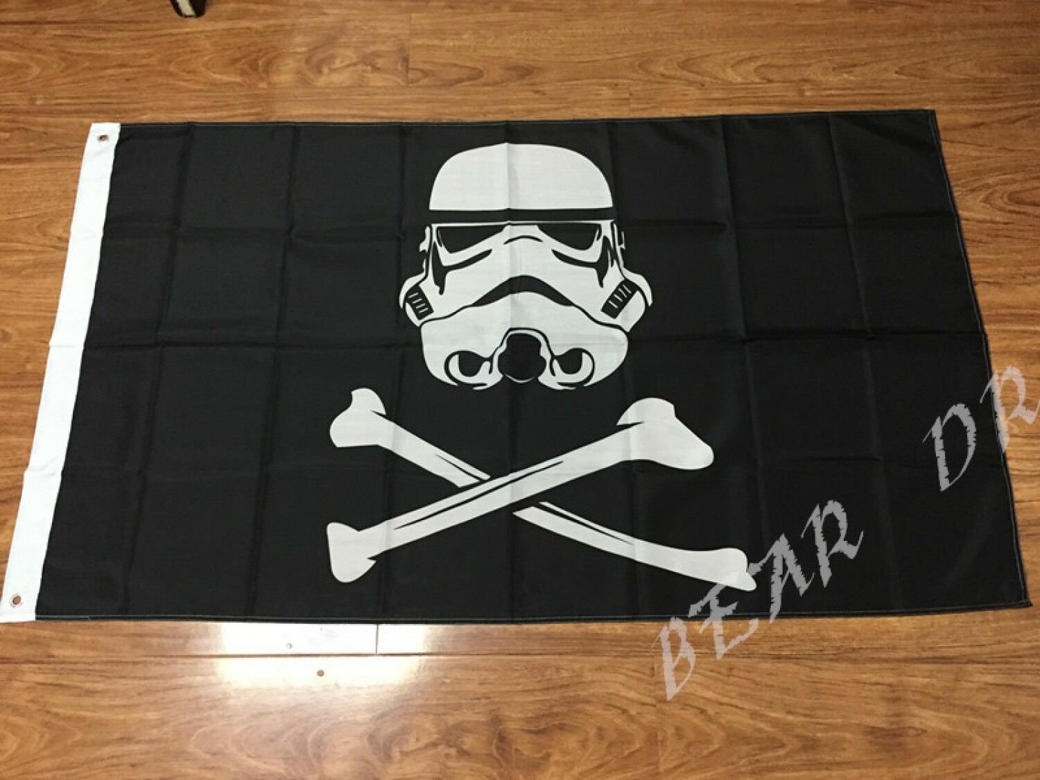 3x5ft Star Wars Stormtrooper Pirate Flag 100D Polyester Free Shipping Skull Ship