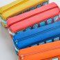 Cartoon Pen Pencil Case Bag Box Bus Canvas Storage Large Zipper School Bag Kids