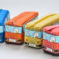 Cartoon Pen Pencil Case Bag Box Bus Canvas Storage Large Zipper School Bag Kids