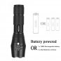 Aluminum Waterproof Zoomable CREE LED Flashlight E17 XM-L T6 3800LM Light
