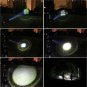 Aluminum Waterproof Zoomable CREE LED Flashlight E17 XM-L T6 3800LM Light