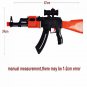Kids Toys Plastic AK 47 Toy Gun 3 Pcs Soft Bullet 400 Pcs Water Bullet Pistol