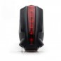Bicycle Bike Logo Intelligent Rear Tail Light 5 LED 2 Laser Safety Lamp Super
