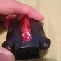 Bicycle Bike Logo Intelligent Rear Tail Light 5 LED 2 Laser Safety Lamp Super