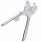 6 in 1 Outdoor Multi Function Keychain Keys Stainless Steel EDC Multi Tool Swiss