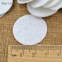 500pcs  White  30mm Felt Circle Die Cut Appliques DIY Cardmaking Craft Round New