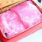 5pcs/Set Travel Storage Bags Hello kitty Pink Luggage Clothes Packing Tidy