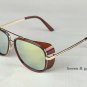 Male Steampunk Sunglasses Tony Stark Iron Man Matsuda Sunglasses Retro Vintage