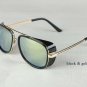 Male Steampunk Sunglasses Tony Stark Iron Man Matsuda Sunglasses Retro Vintage