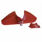 Strainer Silicone Drain Clips Grease Spout Pours Batter Skillet Kitchen Pourings