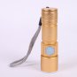 USB Charger Waterproof Flashlight 3 Mode Mini LED Rechargeable 16340 Battery