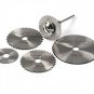 5 Pcs HSS Saw Blades For Ratory Tools Circular Saw Blades Cutting Discs