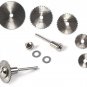 5 Pcs HSS Saw Blades For Ratory Tools Circular Saw Blades Cutting Discs