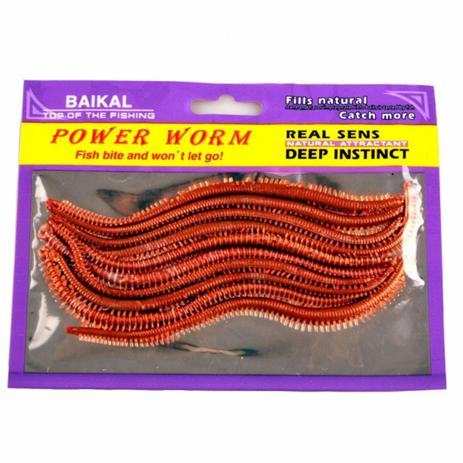 10PCS/Lot Artificial Sea Worms 135mm Soft Fishing Lures Soft Bait Lifelike Fishy