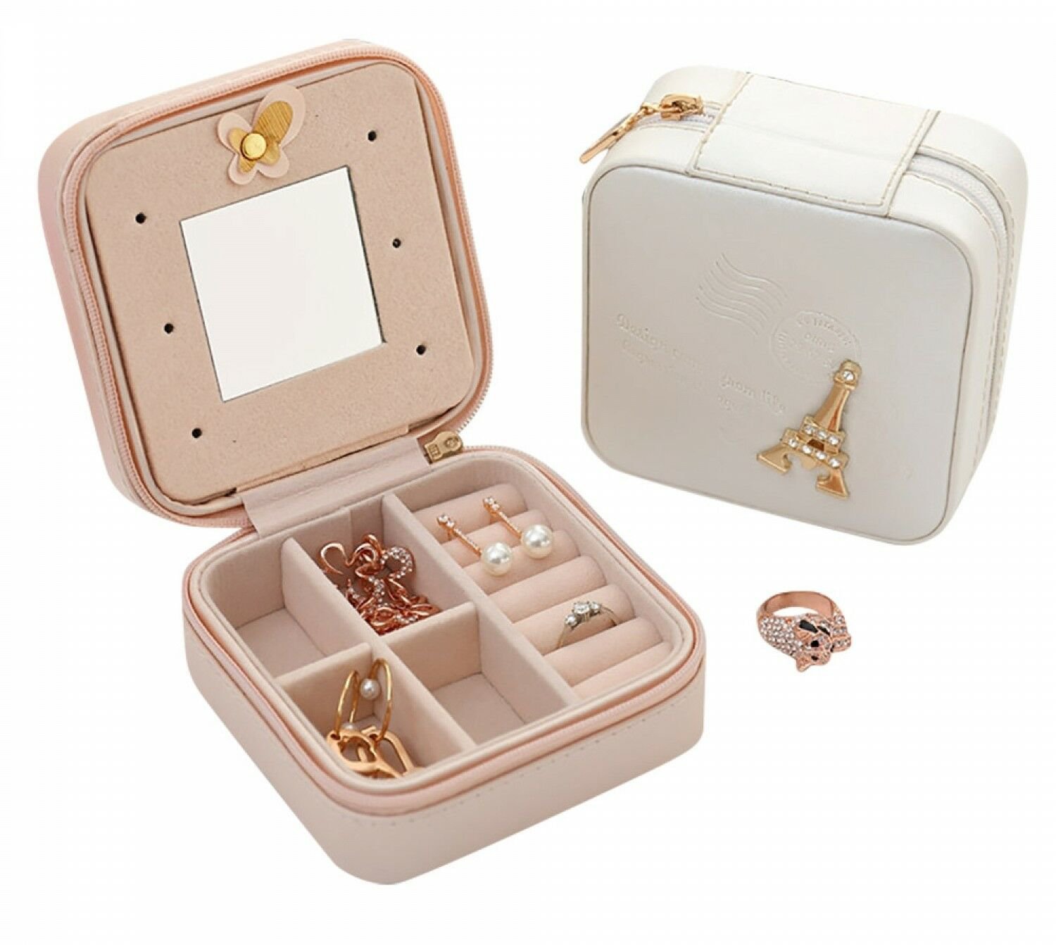 Jewelry Packaging Box Casket Box For Exquisite Makeup Case Cosmetics Beauty