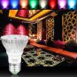 16 Colors LED Bulb 10W PAR20 E27 RGB Stage Lamp Lights Strobe Remote Control New