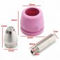 40pcs Mayitr Air Plasma Cutter Cutting Consumables Electrodes Cups with 15pcs
