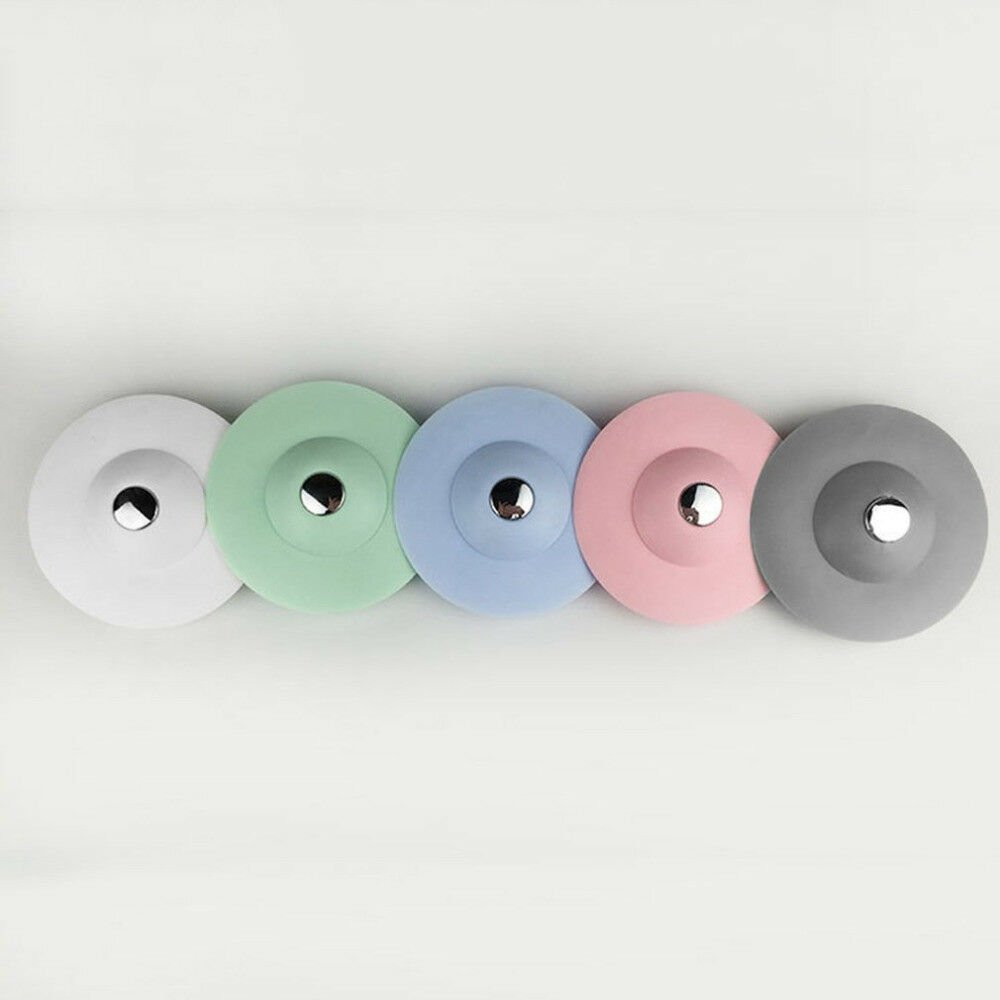 Shower Drain Stopper Floor Drain Rubber Circle Silicone Plug for Shower Bathtub