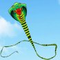 Free Shipping High Quality 15m Large Snake Kite Cobra Kite With Handle Line New