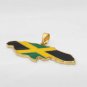 Jamaica Map Pendant And Necklace Jamaica National Flag Jewelry Women & Men Gift