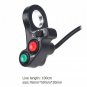Motorcycle Horn Turn Signal Light Switch For 7/8'' Handlebar Dirt Bike Scooter
