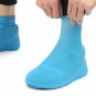 Waterproof Rain Shoes Cover Anti-slip Rubber Reusable Boot Motorcycle Bike Boots