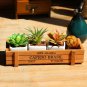 1pc Antique Wooden Table Sundries Container Cosmetics Organizer Jewelry Storage
