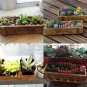 1pc Antique Wooden Table Sundries Container Cosmetics Organizer Jewelry Storage