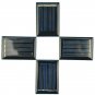 Micro Mini Small Power Solar Cells Panel 10Pcs 2V 50mA 50*34*3mm For DIY Toy