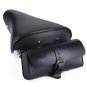 Bike PU Vintage Tail Bag Bicycle Saddle Back Seat Tail Pouch Bags Cycling Equip