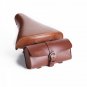 Bike PU Vintage Tail Bag Bicycle Saddle Back Seat Tail Pouch Bags Cycling Equip