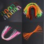 Accessories 10 Bundles 30 Strands Silicone Skirts Fishing Tackle DIY Spinnerbati