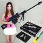 Kids Toys Gun 3D Paper Model 1:1 Scale M82A1 12.7mm Sniper Rifle Paper Model Gun