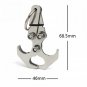 New High Quality 1Pc Multifunctional Stainless Steel Survival Magnetic Folding