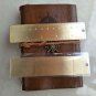 Outdoor Brass Bookmarks Scale Portable Vintage Copper Ruler Mini Tool Travel