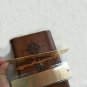 Outdoor Brass Bookmarks Scale Portable Vintage Copper Ruler Mini Tool Travel
