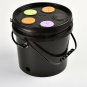 5CM Black Neoprene collars for hydroponics system(30pcs-pack) Gardening Supplies