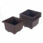 Imitation Plastic Flower Pot Balcony Square Flower Bonsai Bowl Nursery Basin Pot
