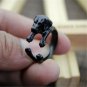 Retro Vintage Labrador Retriever Rings Adjustable Cachorro Perro Dog Ring Girls