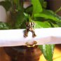 Retro Vintage Labrador Retriever Rings Adjustable Cachorro Perro Dog Ring Girls