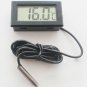 High Mini LCD Display Inlay Digital Thermometer Probe Refrigerator/Fish Tank