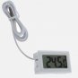 High Mini LCD Display Inlay Digital Thermometer Probe Refrigerator/Fish Tank