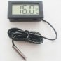High Mini LCD Display Inlay Digital Thermometer Probe Refrigerator/Fish Tank