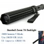 Lanterna Powerful Telescoping LED Cree XML t6 Flashlight Tactical Torch Baton