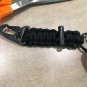 New EDC Rope Keychain Camping Emergency Military Survival Kit Ring Carabiner